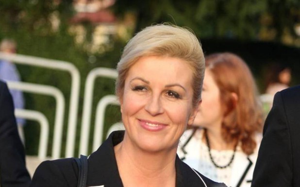 Η πρόεδρος της Κροατίας Κολίντα Γκράμπαρ-Κιτάροβιτς